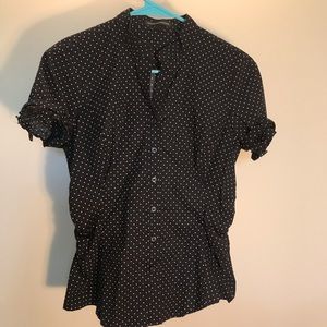 Women’s Express Design Studio small button blouse